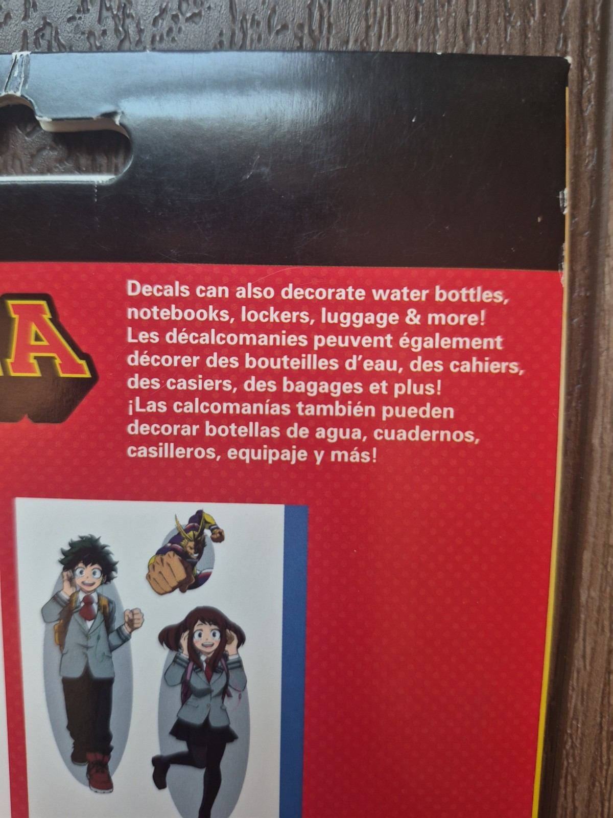 MY HERO ACADEMIA Roomscapes Device Decals by Trends International #DC2024
