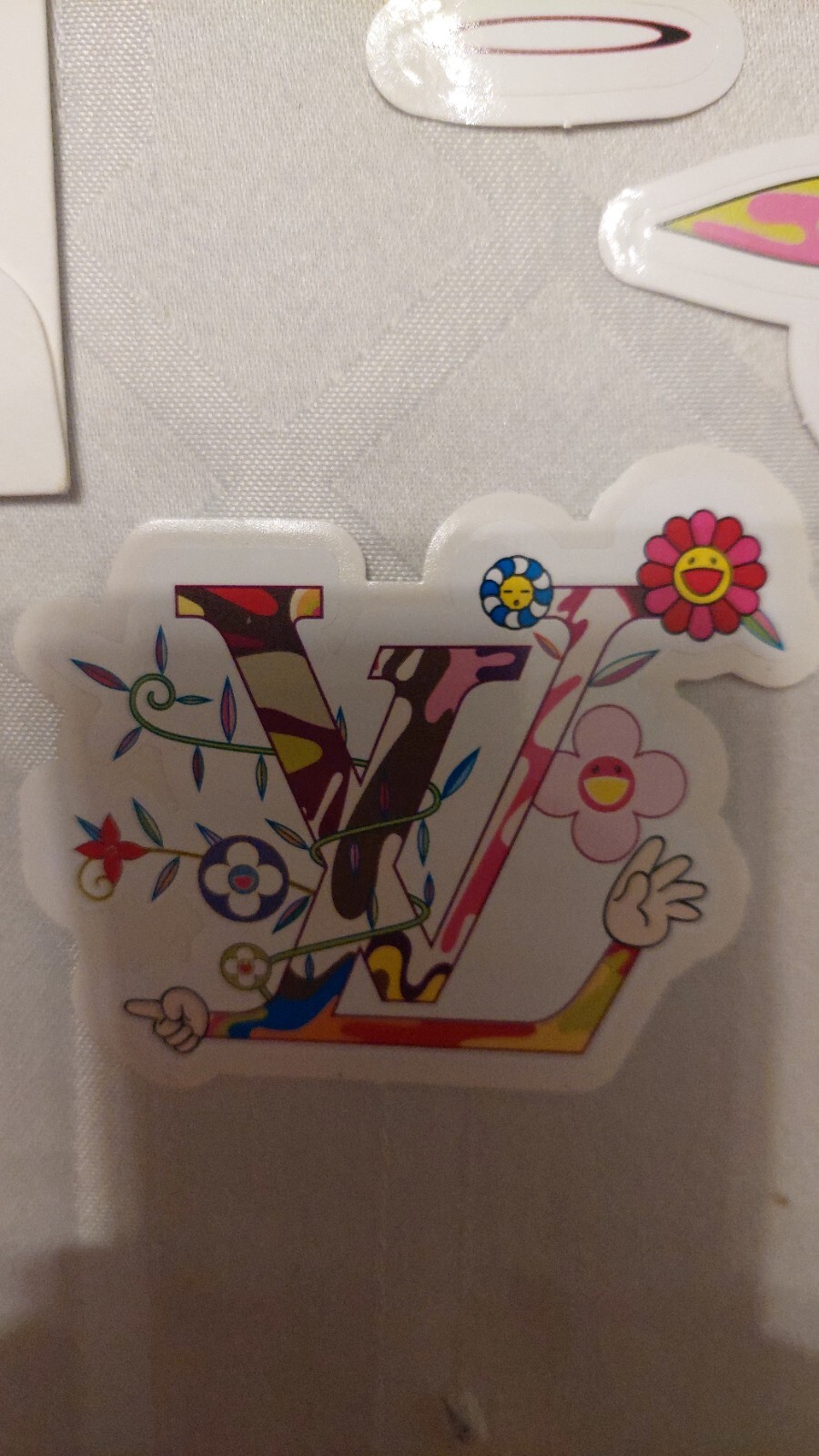 Louis Vuitton Murakami Stickers 20 Year Celebration 6 + Envelope See Photos