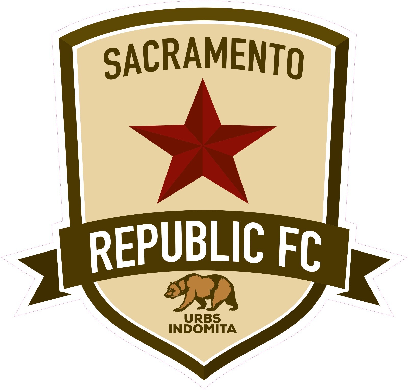 Sacramento Republic FC Soccer Vinyl Decal Sticker Car Truck Bumper Laptop Mug
