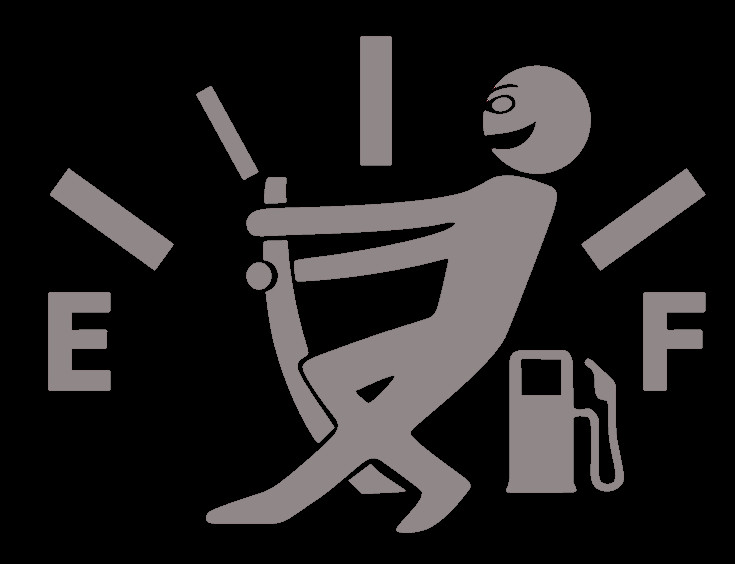 HOLD GAS GAUGE FULL, GAS, Decal Stickers for Cars, Laptops, Tablets