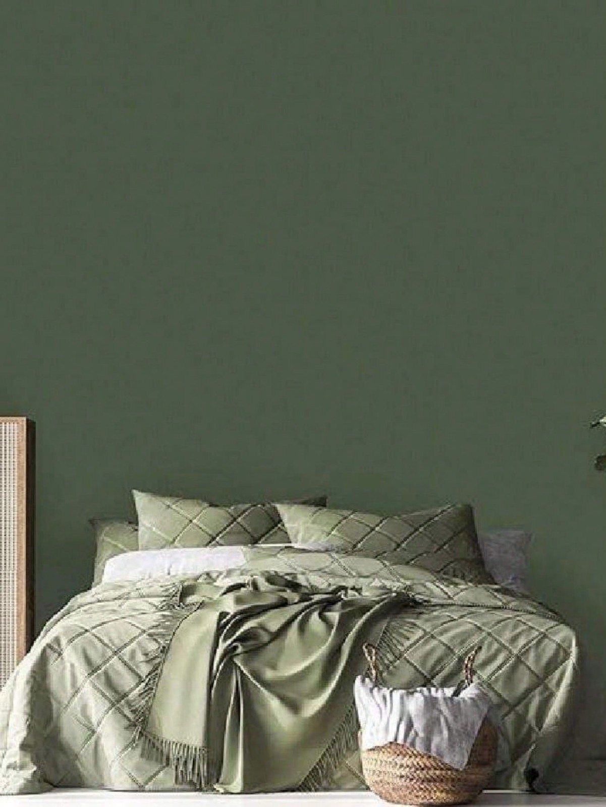 Green Peel And Stick Wallpaper 40x100cm 40x300cm 40x500cm 40x1000cm