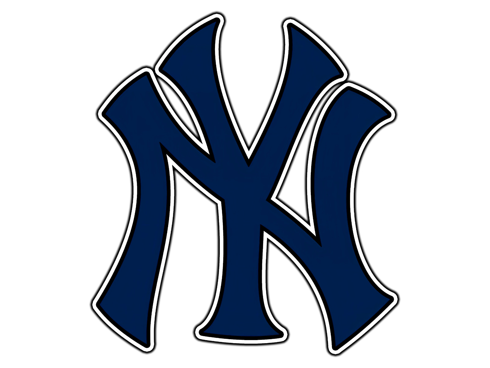 #191 New York Yankees NY Logo MLB Waterproof Vinyl Sticker Decal Die-Cut