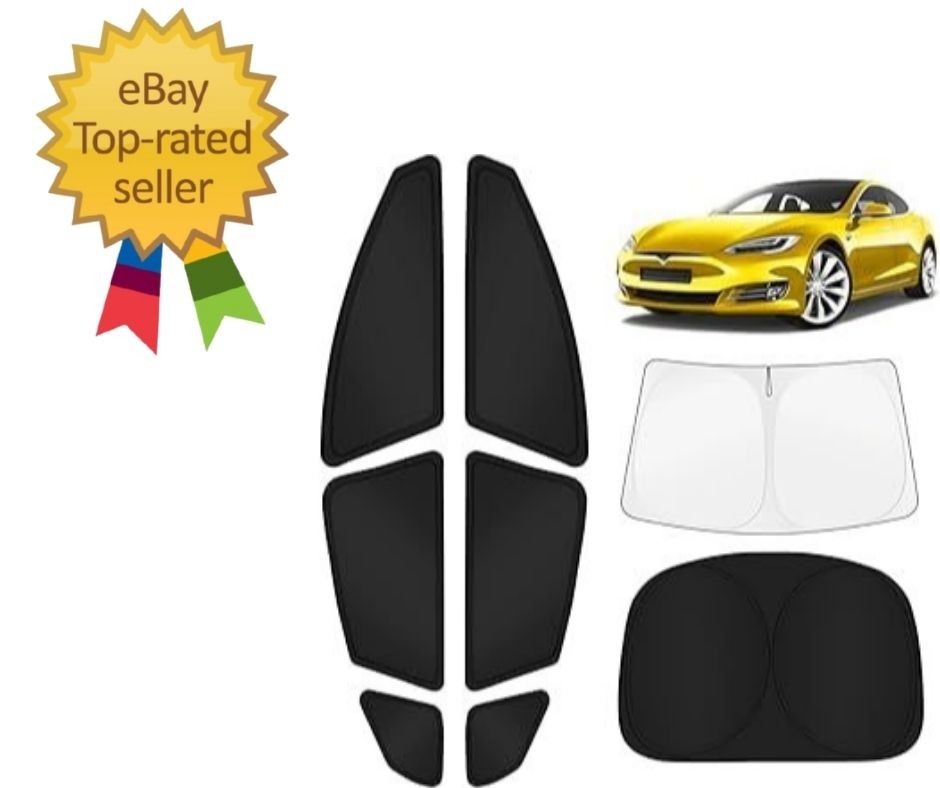 Car Window Shades for Tesla Model S 2012-2025 2026 (No for Plaid or Long Range)
