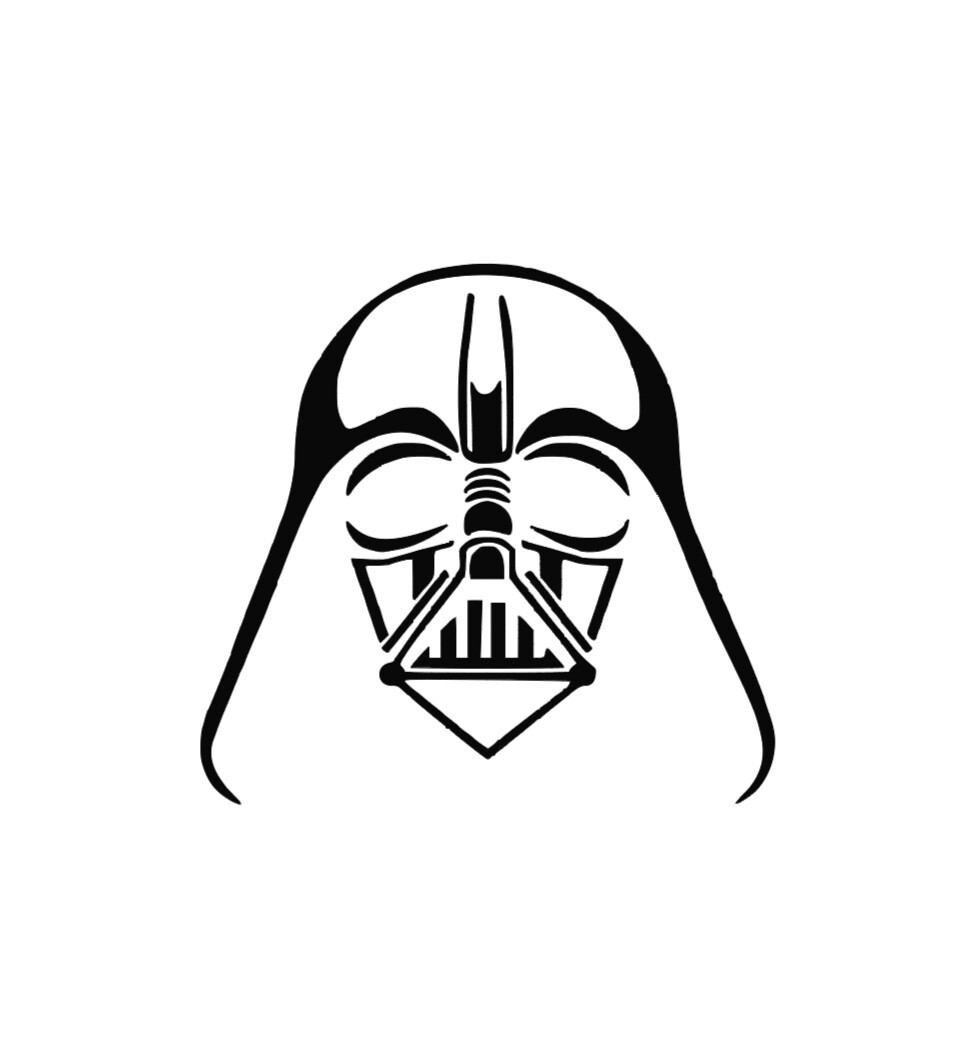 Darth Vader Star Wars Vinyl Decal Sticker -Multiple Colors & Sizes FREE SHIPPING
