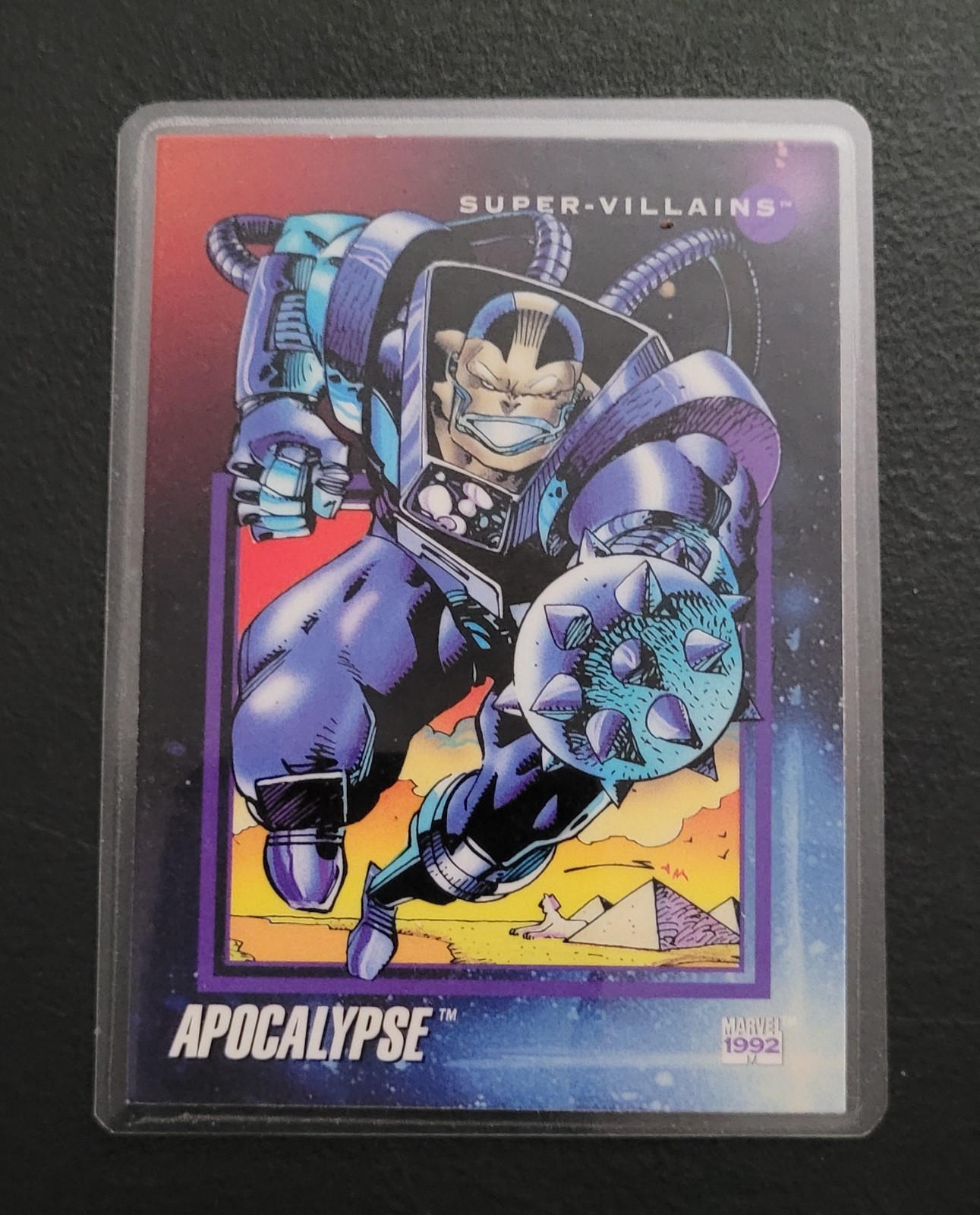 1990's Impel Marvel Univ Super Villains Fridge/Locker/Cabinet Laminated Magnet