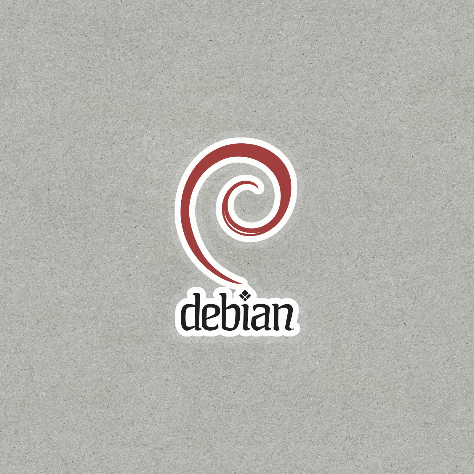 Debian Linux Distro Spiral Logo Sticker For Laptops Computers #4915