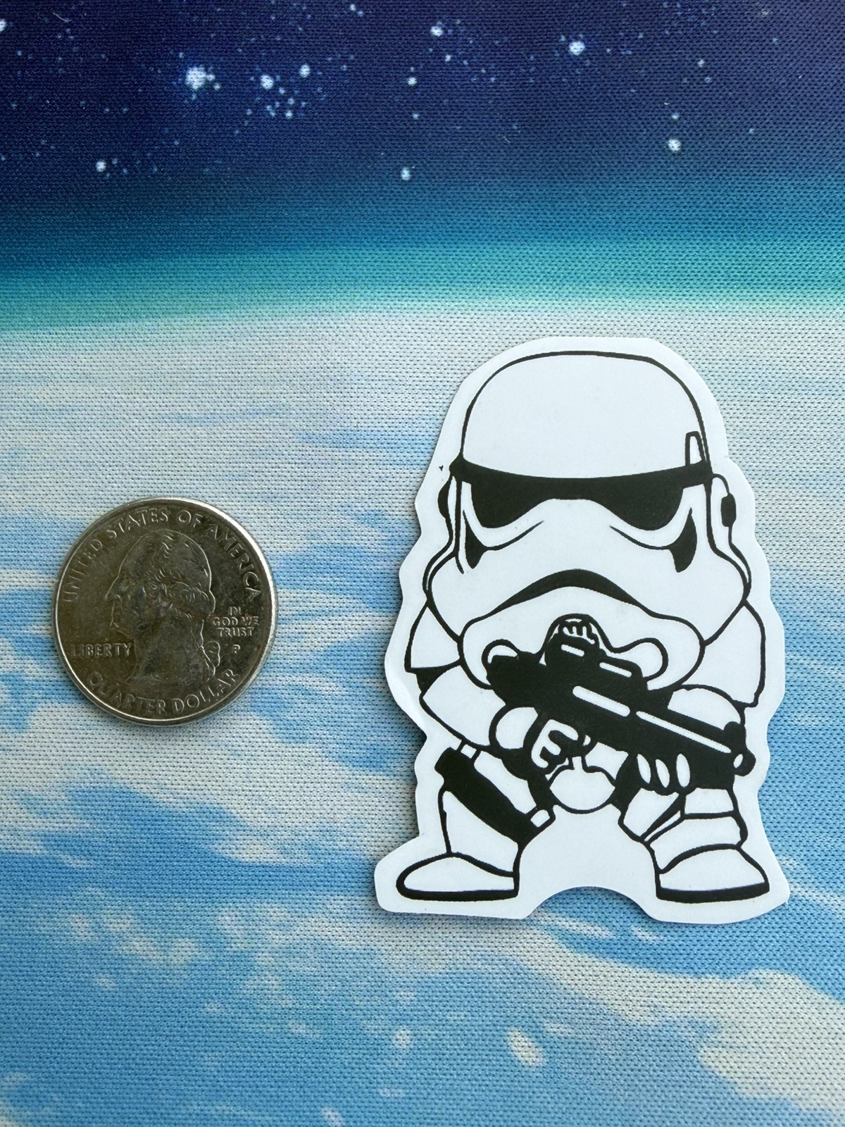 Storm trooper Star Wars Die-Cut Vinyl Sticker Pop Art Decal For Laptop Car Windo
