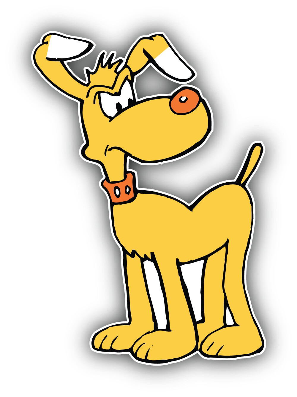 Inspector Gadget Cartoon Brain Sticker Bumper Decal – "SIZES"
