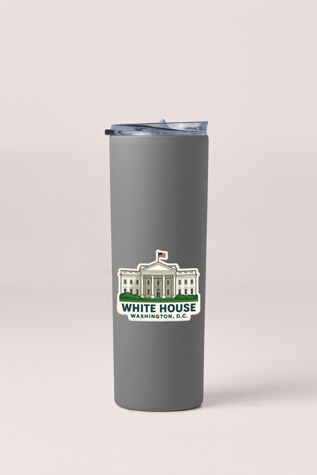 White House Washington DC Sticker Decal Vinyl Die-Cut Symbolic Landmark Design