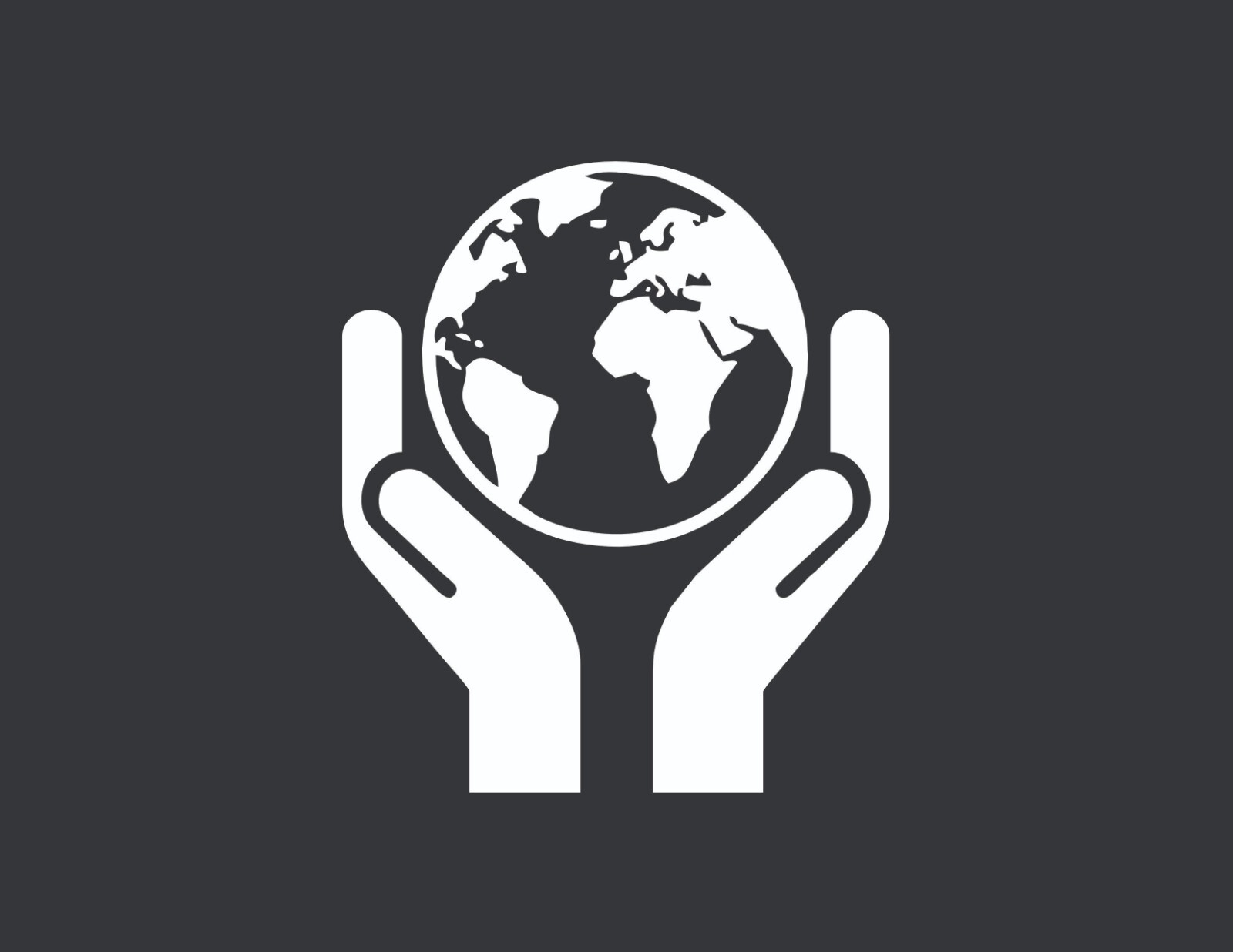 World in Hands Vinyl Decal Sticker – Earth Globe Art Car Truck Laptop Window