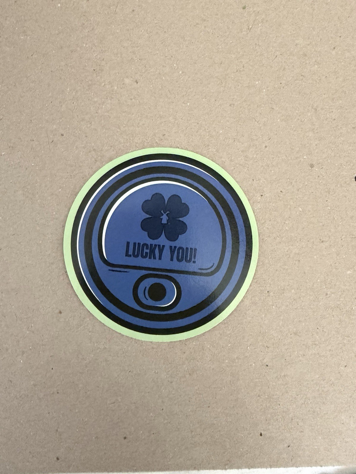 Dutch Bros Blue Lid Sticker