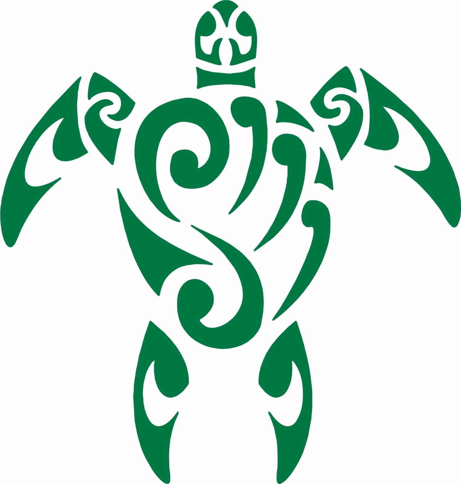 Tribal Turtle Ocean Sea Pet Car Truck Window Laptop Vinyl Decal Sticker