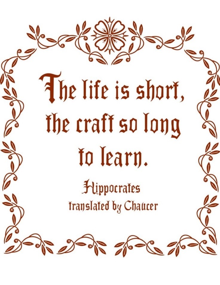Wall Decals – The Life Is Short The Craft .. Removable Wall Sticker 32 In x 32”