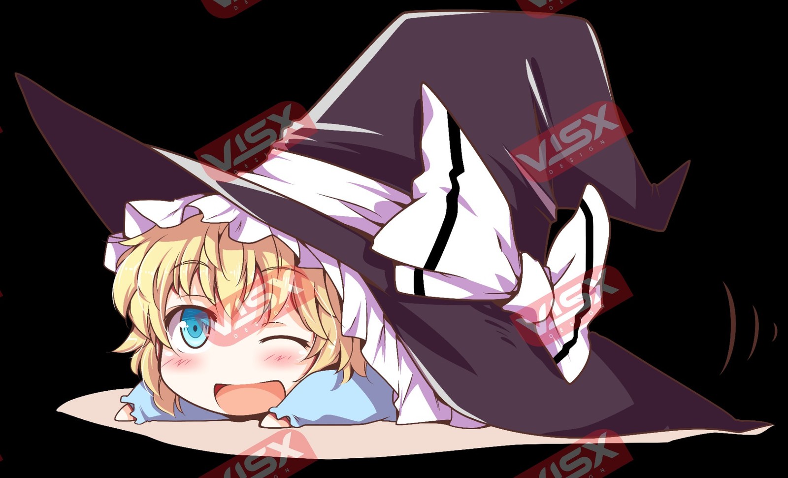 Alice Margatroid And Marisa Kirisame 3 Touhou Project Anime Bumper Sticker