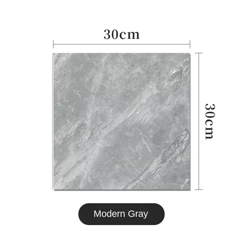 PVC Imitation Marble Wall Stickers Self-Adhesive Floor Stickers Waterproof Bathr