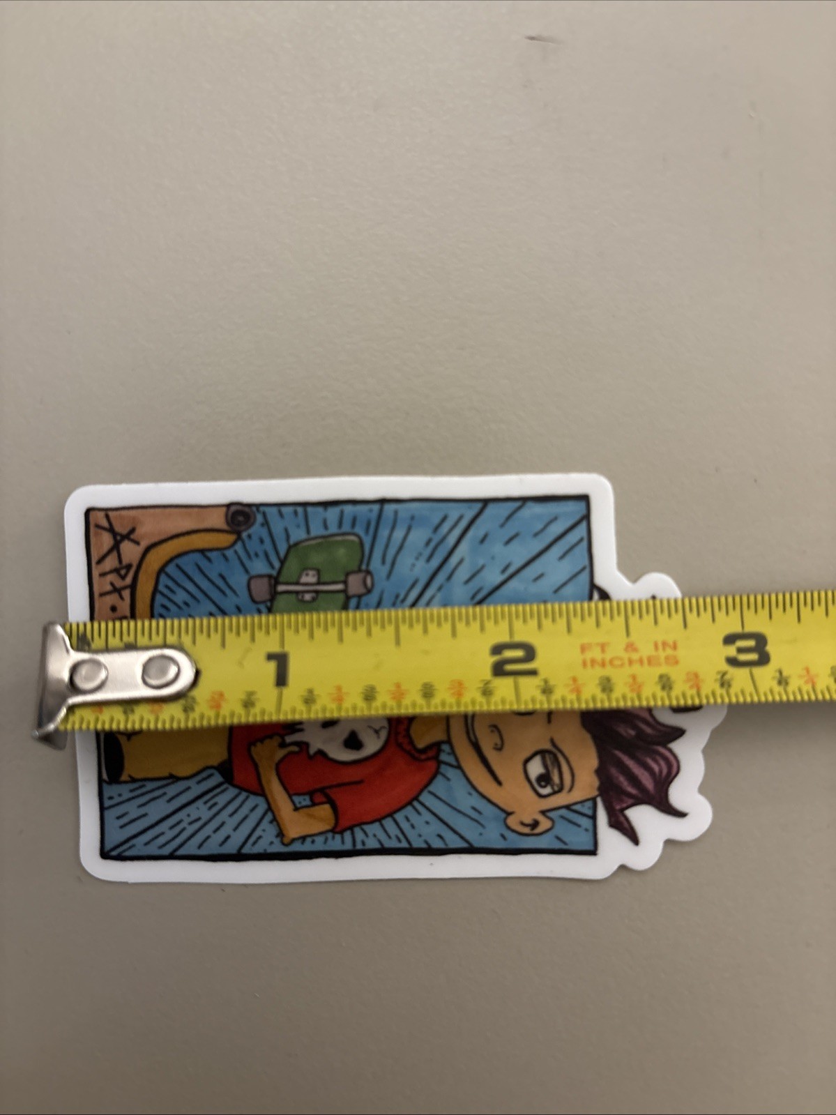 Skateboarding Dude (Decal Is Dishwasher Safe) Skateboard