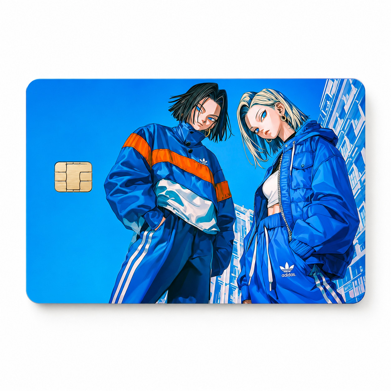Android 17 & 18's Cybernetic Drip Dragonball-Z Debit Card Credit Card Skin