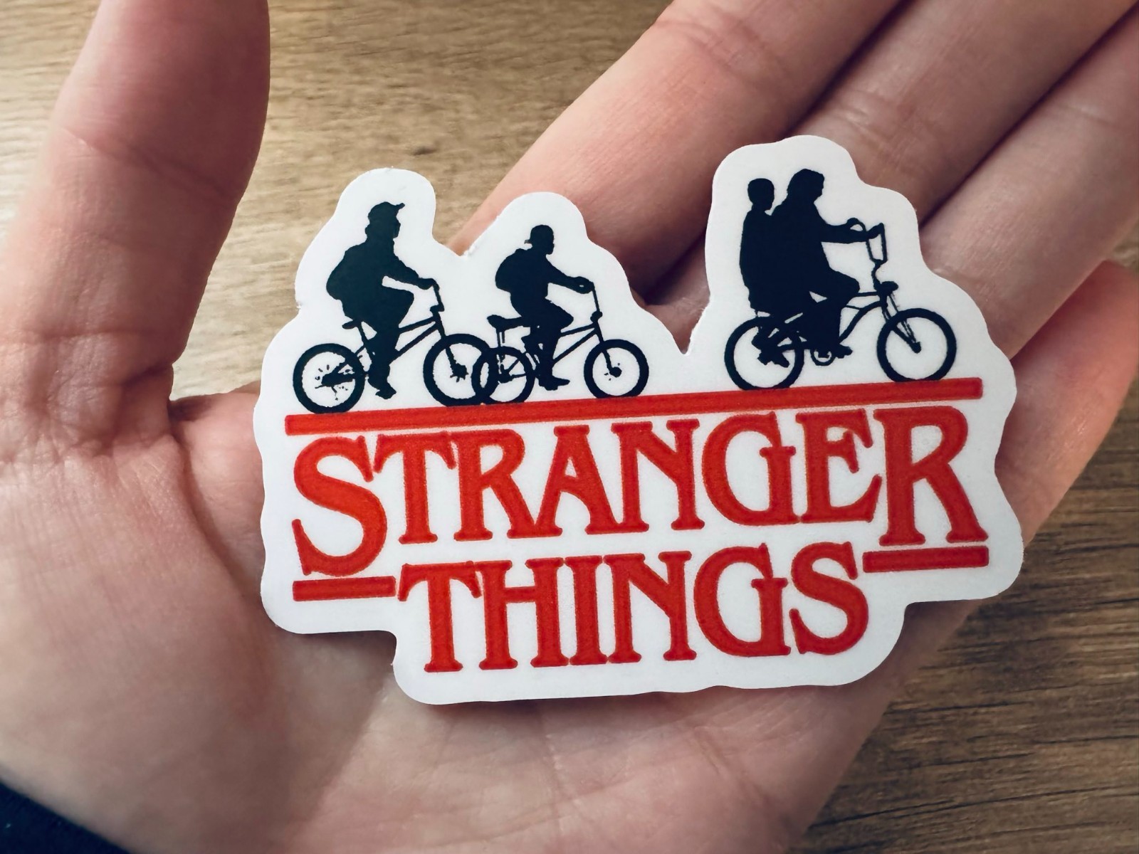 Stranger Things 3" Vinyl Sticker Waterproof Matte Laptop Car Decal