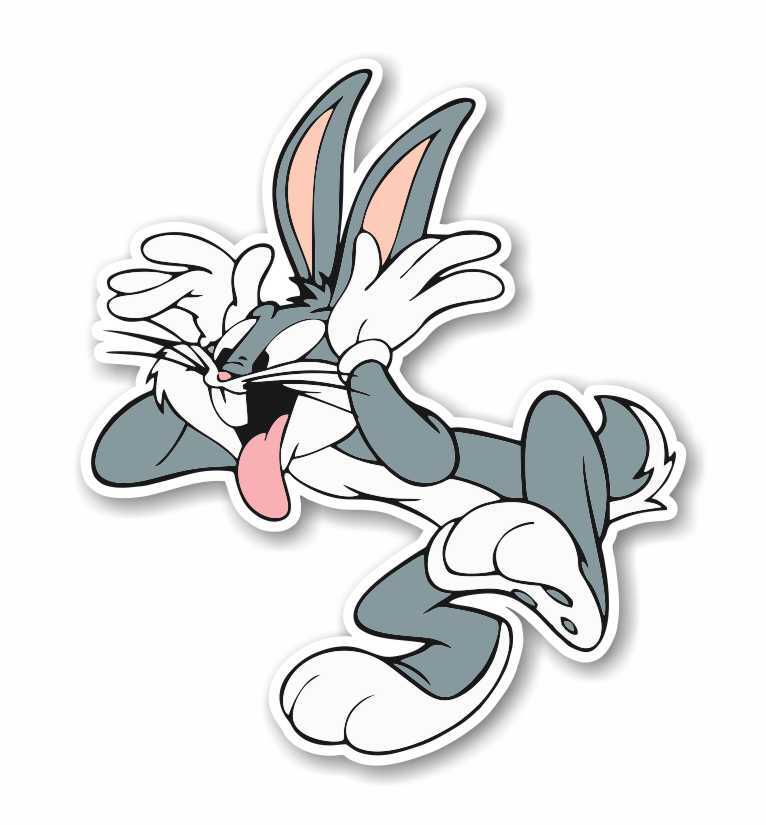 Bugs Bunny Precision Cut Decal