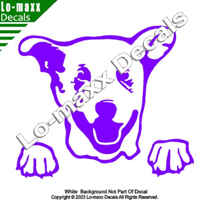 Happy Dog Cute Car Window Custom Graphic Design Original Die Cut Vinyl Decal