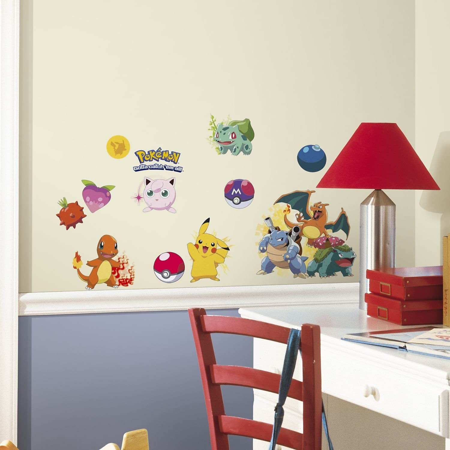 RMK2535SCS Pokemon Iconic Peel and Stick Wall Decals