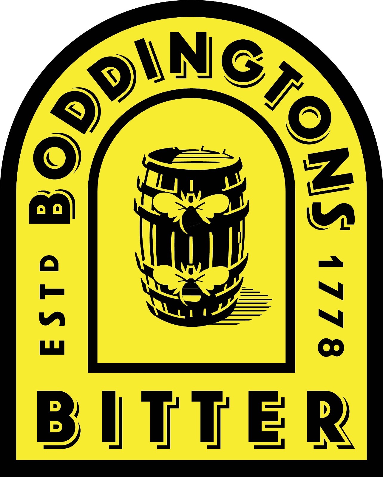 BODDINGTONS Sticker Decal *DIFFERENT SIZES* Pub Ale Bumper Window Bar Wall etc.