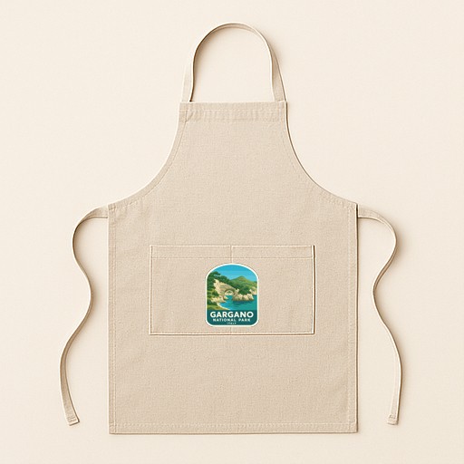 Gargano Italy Iron On Heat Transfer Vinyl HTV Die-Cut World National Parks