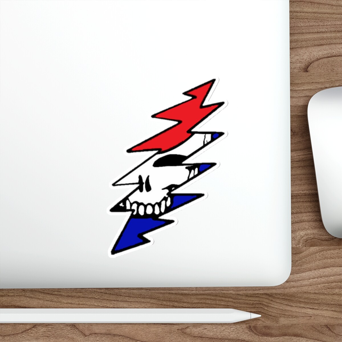 Grateful Dead Steal Your Face 13 Point Lightning Bolt JerryGarcia DieCut Sticker