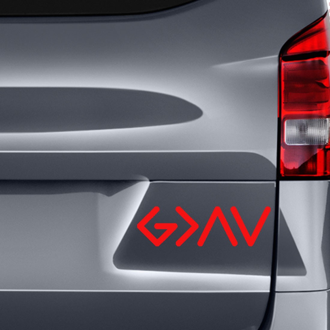 God is Greater than Highs and Lows Vinyl Die Cut Decal Sticker Christian Faith