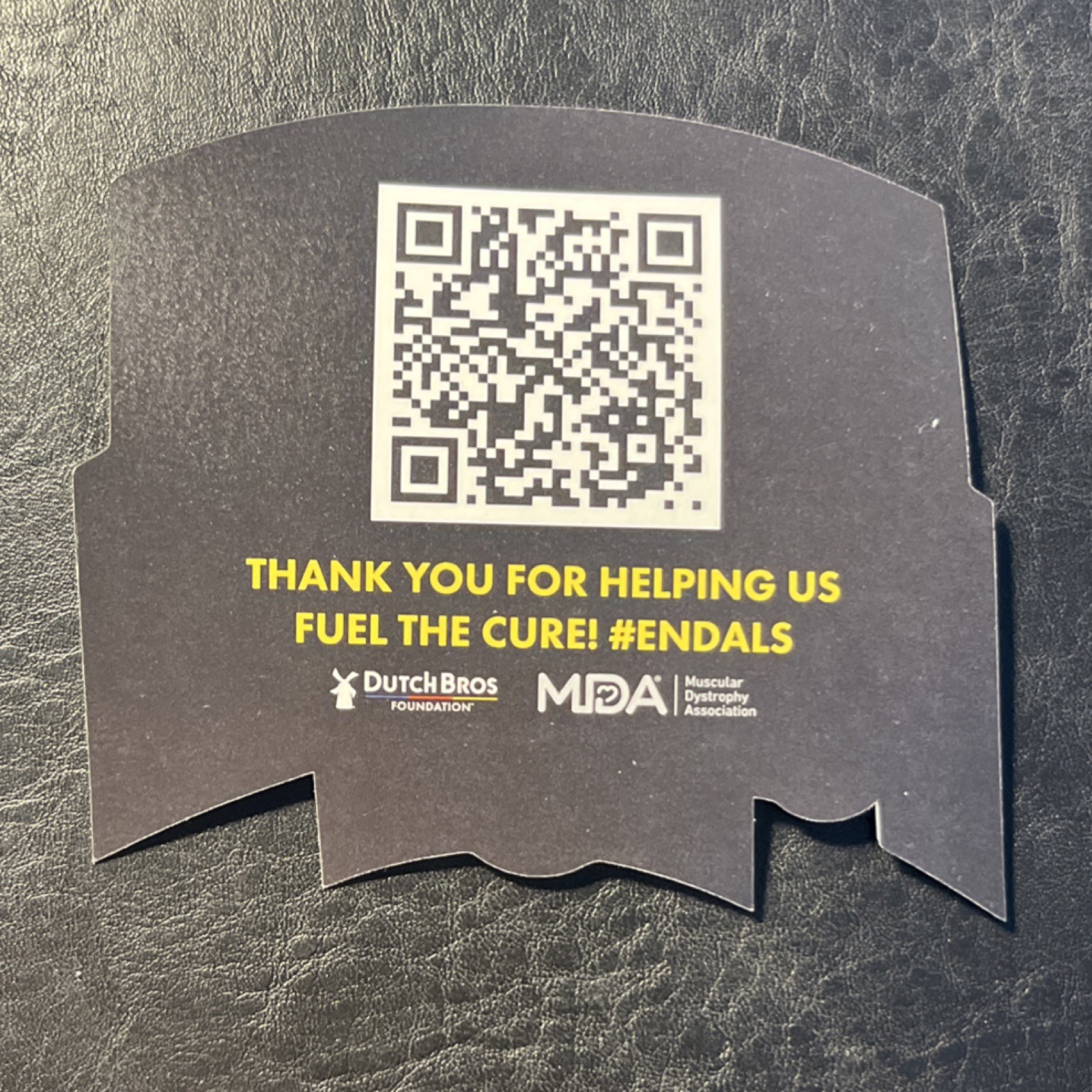 Dutch Bros Sticker – May 2026 – Drink One for Dane