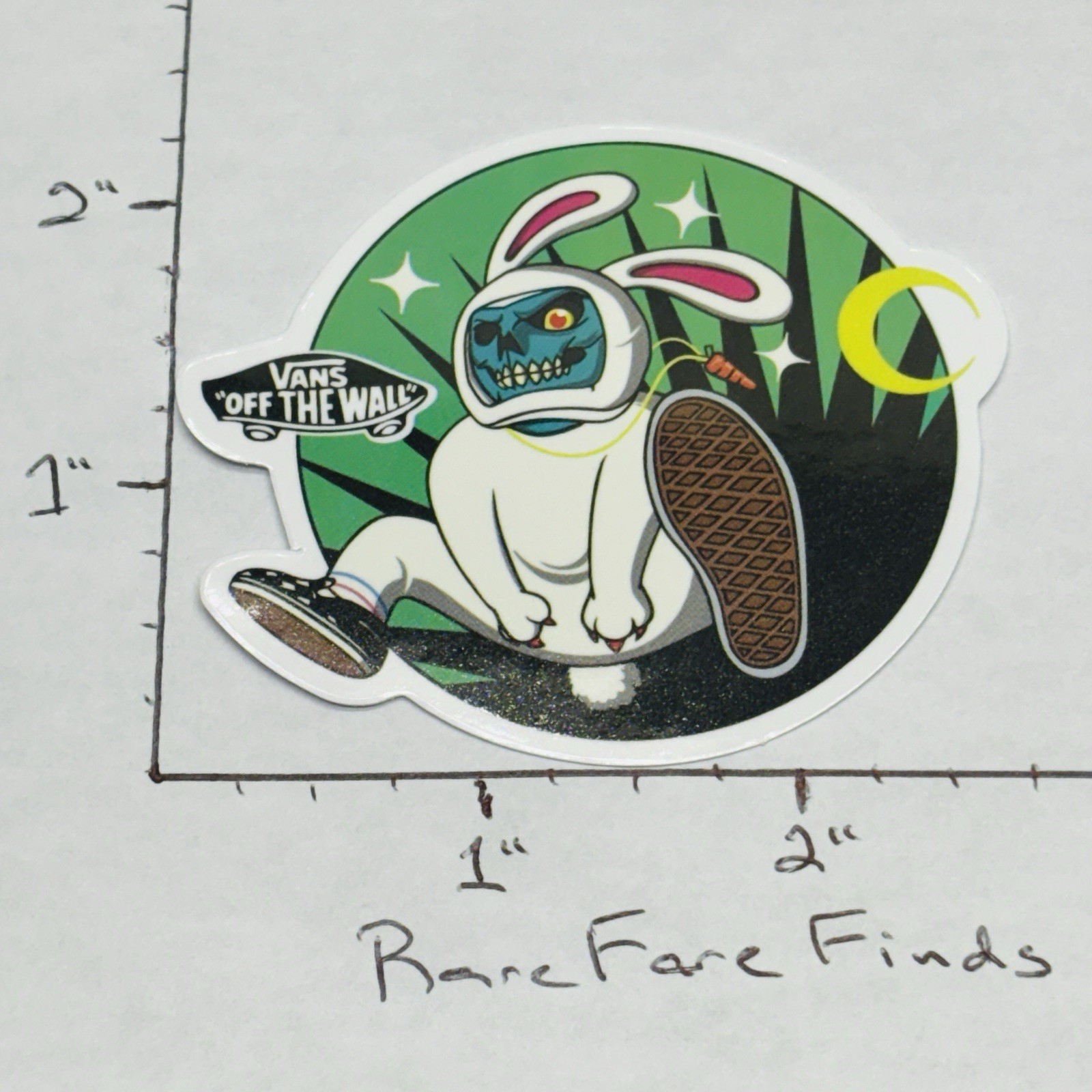 NEW‼ Vans Off the Wall Rabbit Bunny Skateboard Vinyl Decal Sticker• w/ Tracking‼