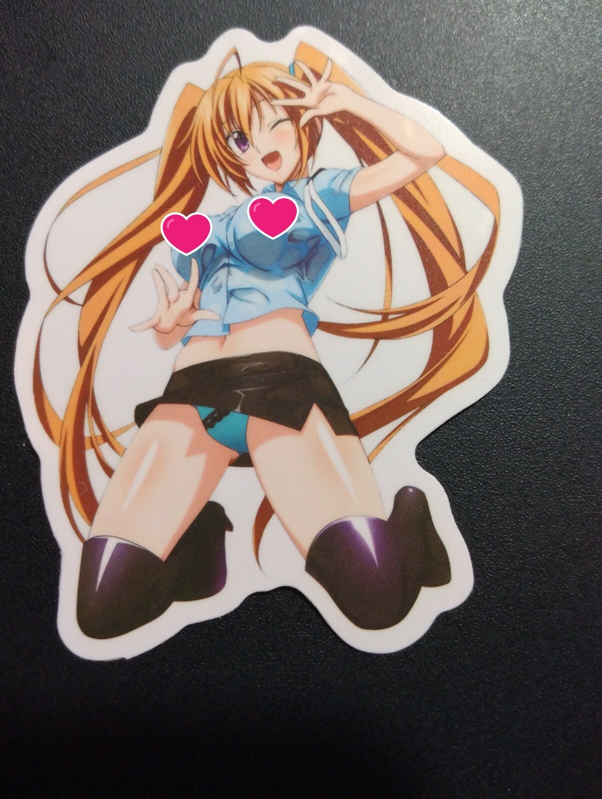 Anime Waifu Vinyl For Laptop, Phone, or Decal ~(2"X2.5")