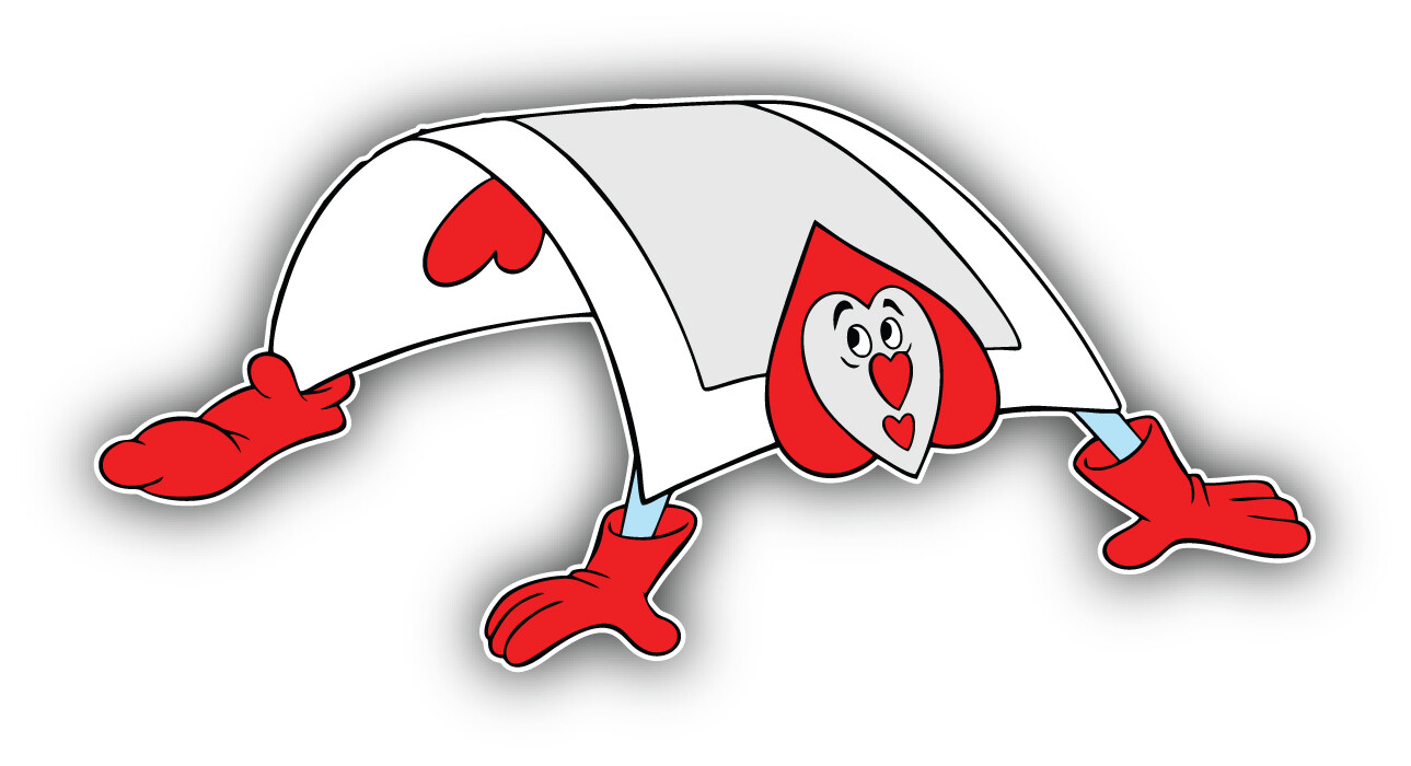 Alice In Wonderland Cartoon Sticker Bumper Decal – "SIZES"