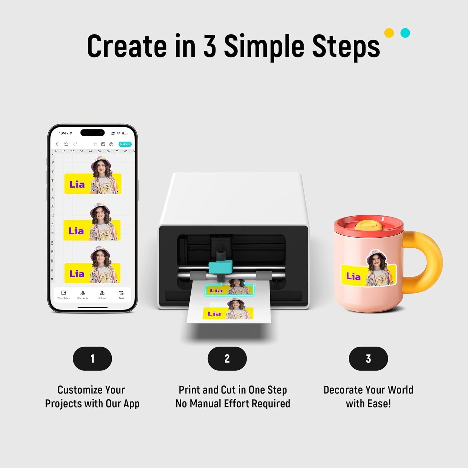 PixCut S1 Thermal Dye-Sublimation Sticker Printer – Creative Freedom Awaits