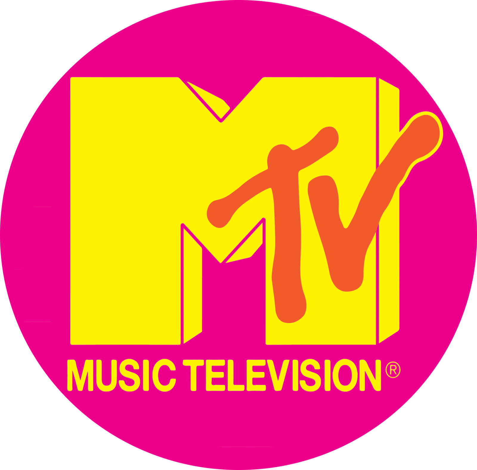 MTV sticker logo 80s 90s skate cell laptop bumper vinyl decal
