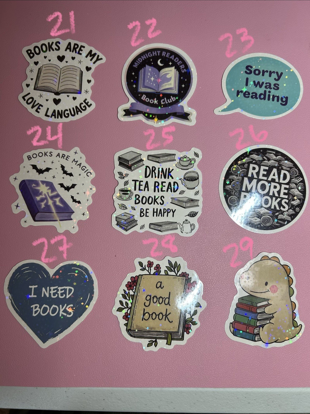 Reading / Book Stickers