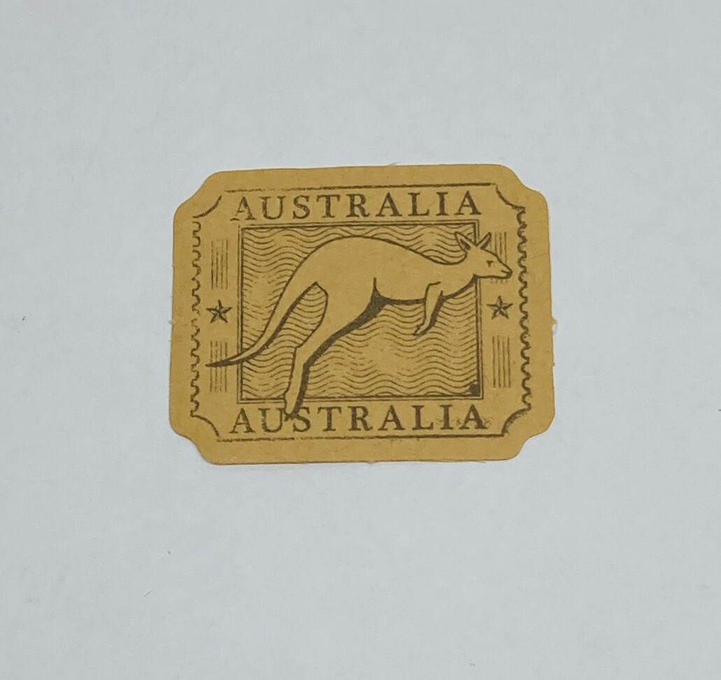 Australia Sticker Kangaroo Art Decal Vinyl USA Travel Souvenirs Tc6