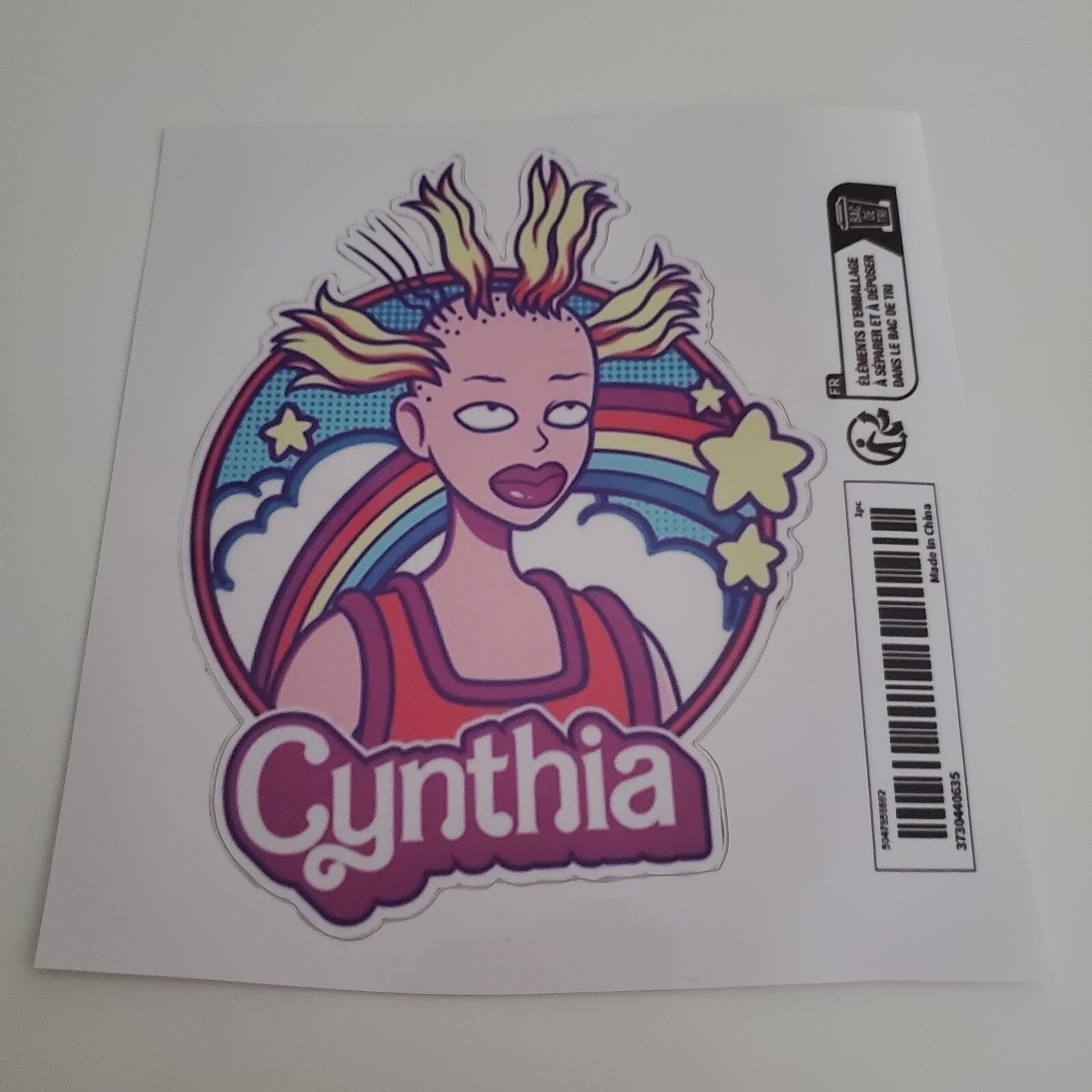 Cynthia Rugrats Decal Car Laptop Truck NEW