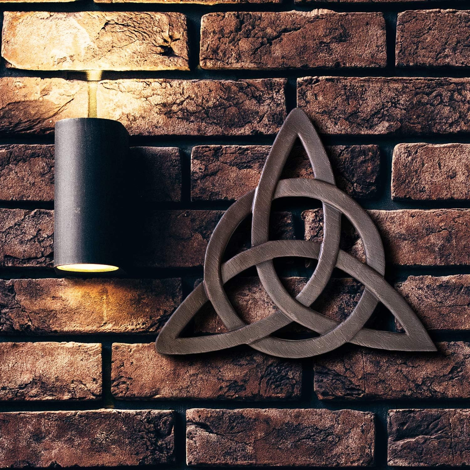 Resin Celtic Trinity Knot Wall Art for Home Decoration, Religious Communion Bapt