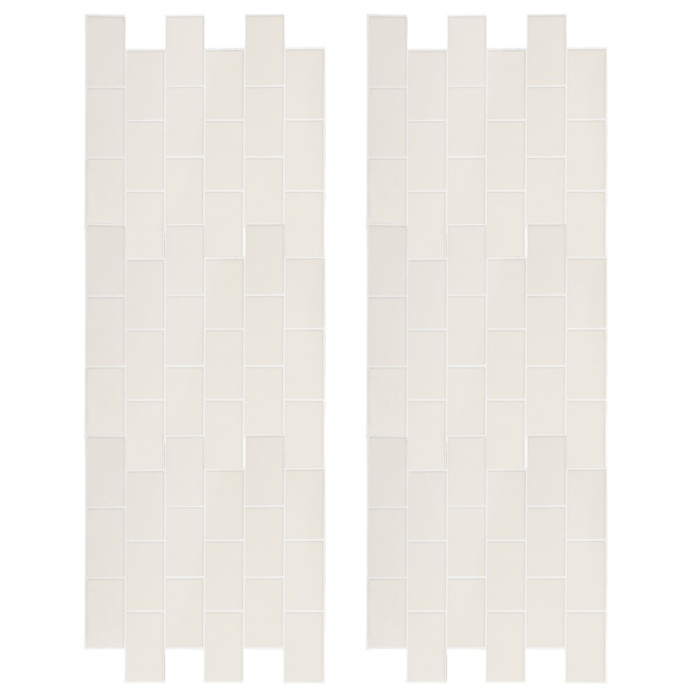 6 Pcs Tile Sticker Self Adhesive Tiles Peel and Bathroom Floor Stickers