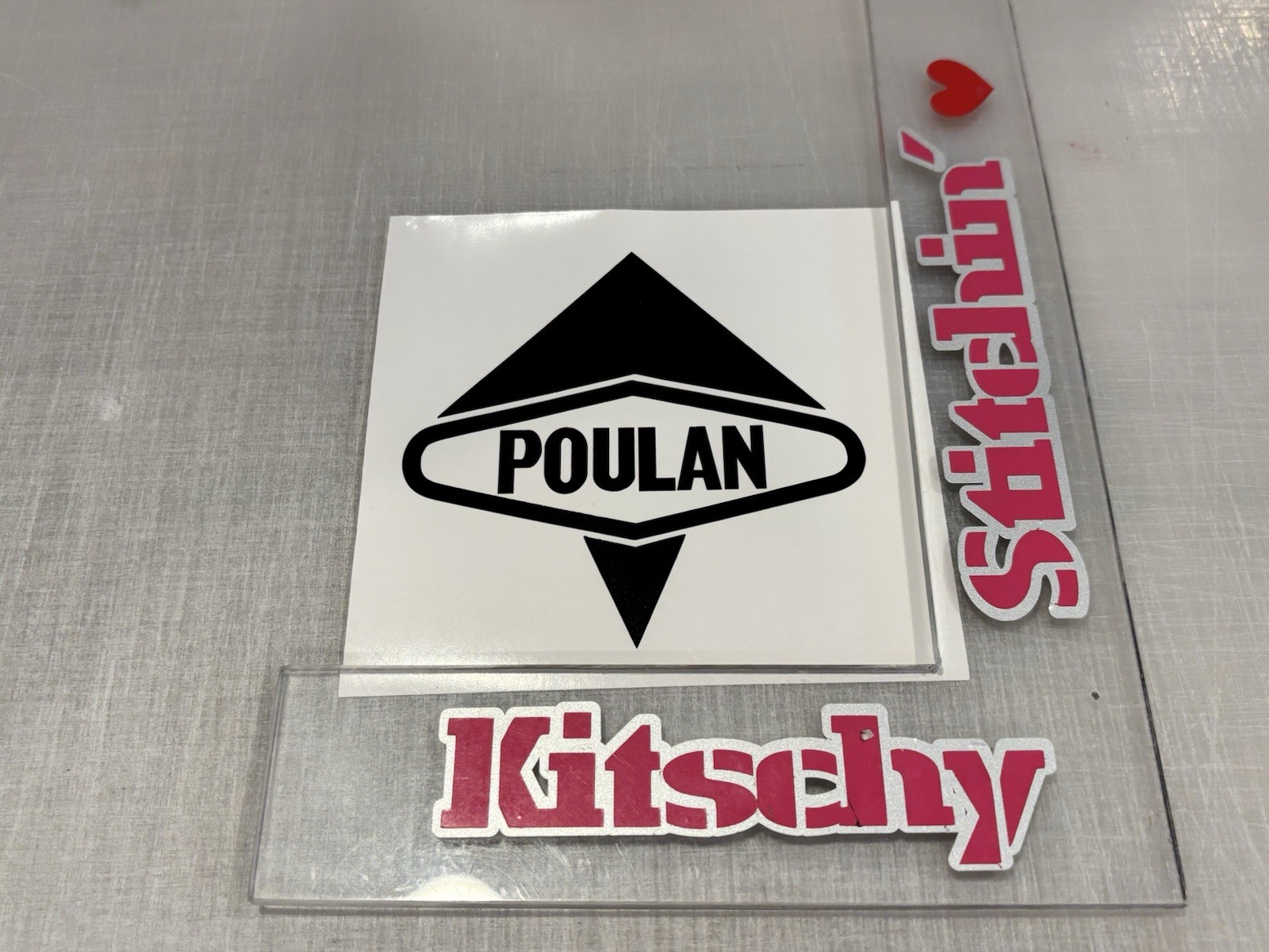 Poulan Logo Die Cut Vinyl Decal Lawn & Garden Power Equipment