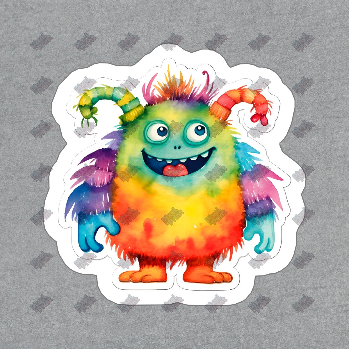 Colorful Cute Monster Vinyl Sticker Fun Decal for Kids & Adults #107978