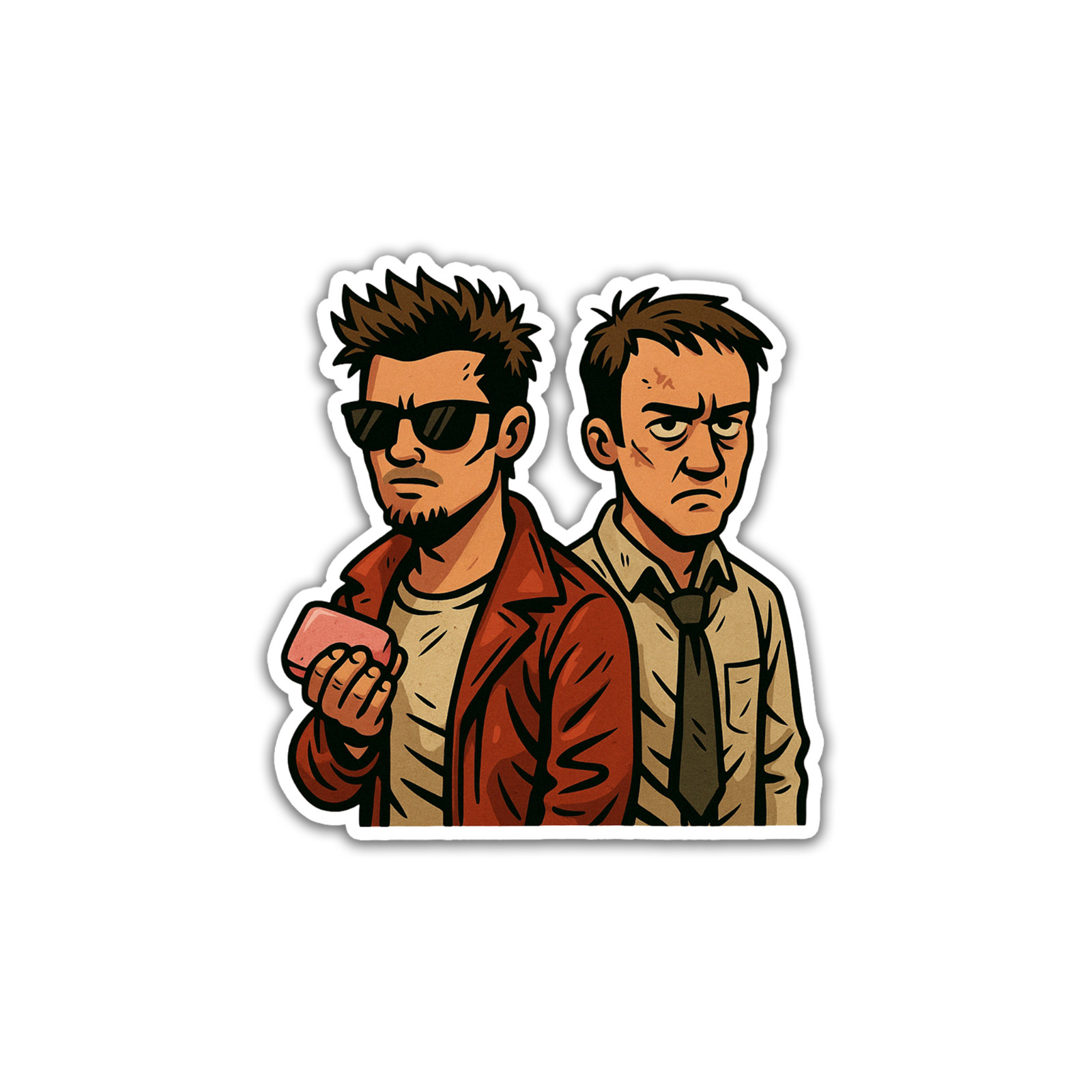 Fight Club Sticker 3.5 inch Vinyl Decal