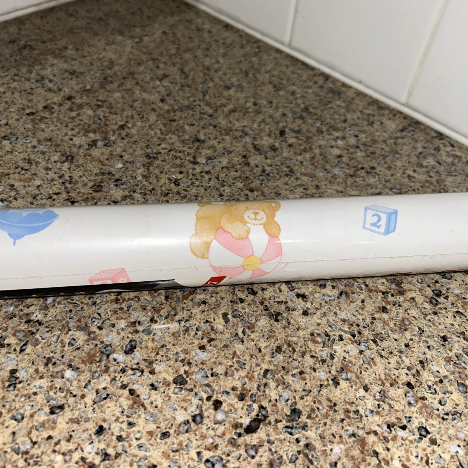 Rubbermaid Contact Paper Plastic Decorative Covering 9f23 Baby Bears 1988 3 Yard