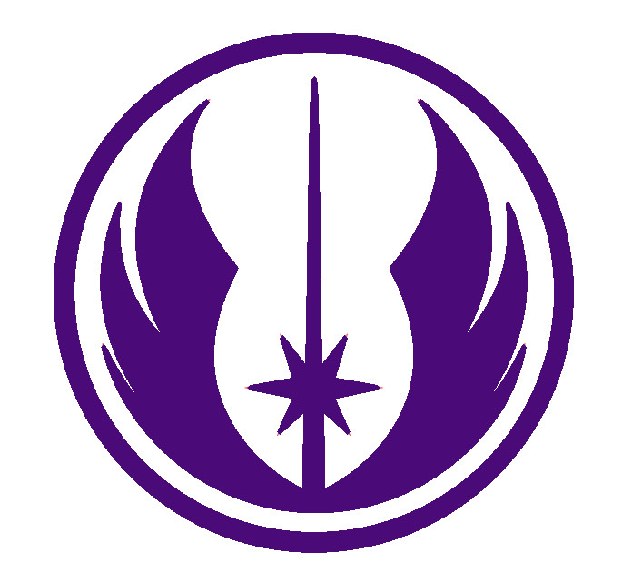 JEDI ORDER INSIGNIA, STAR WARS, Decal Stickers for Cars, Laptops, Tablets
