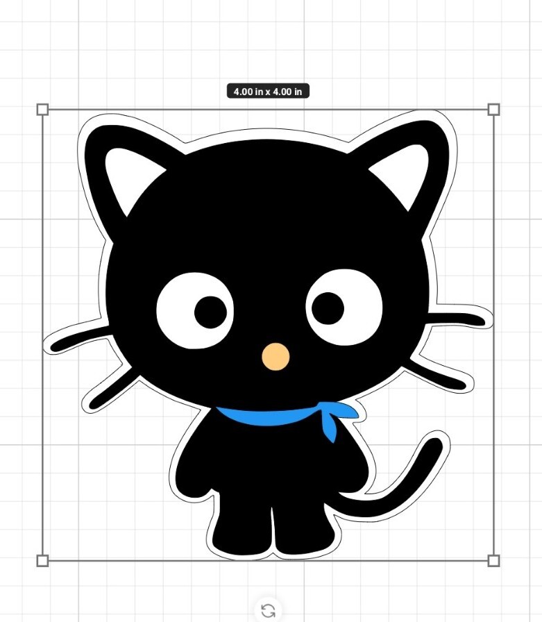Hello Kitty Chococat Cartoon Kids Multi Layer Vinyl Sticker Decal *4×4* Size!
