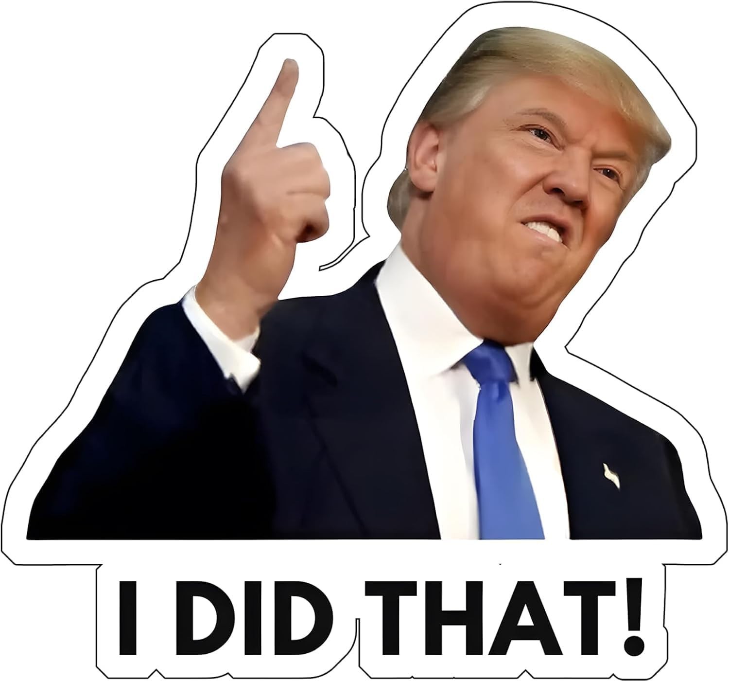 100x Trump I Did That Stickers – Waterproof Vinyl Decal Pack