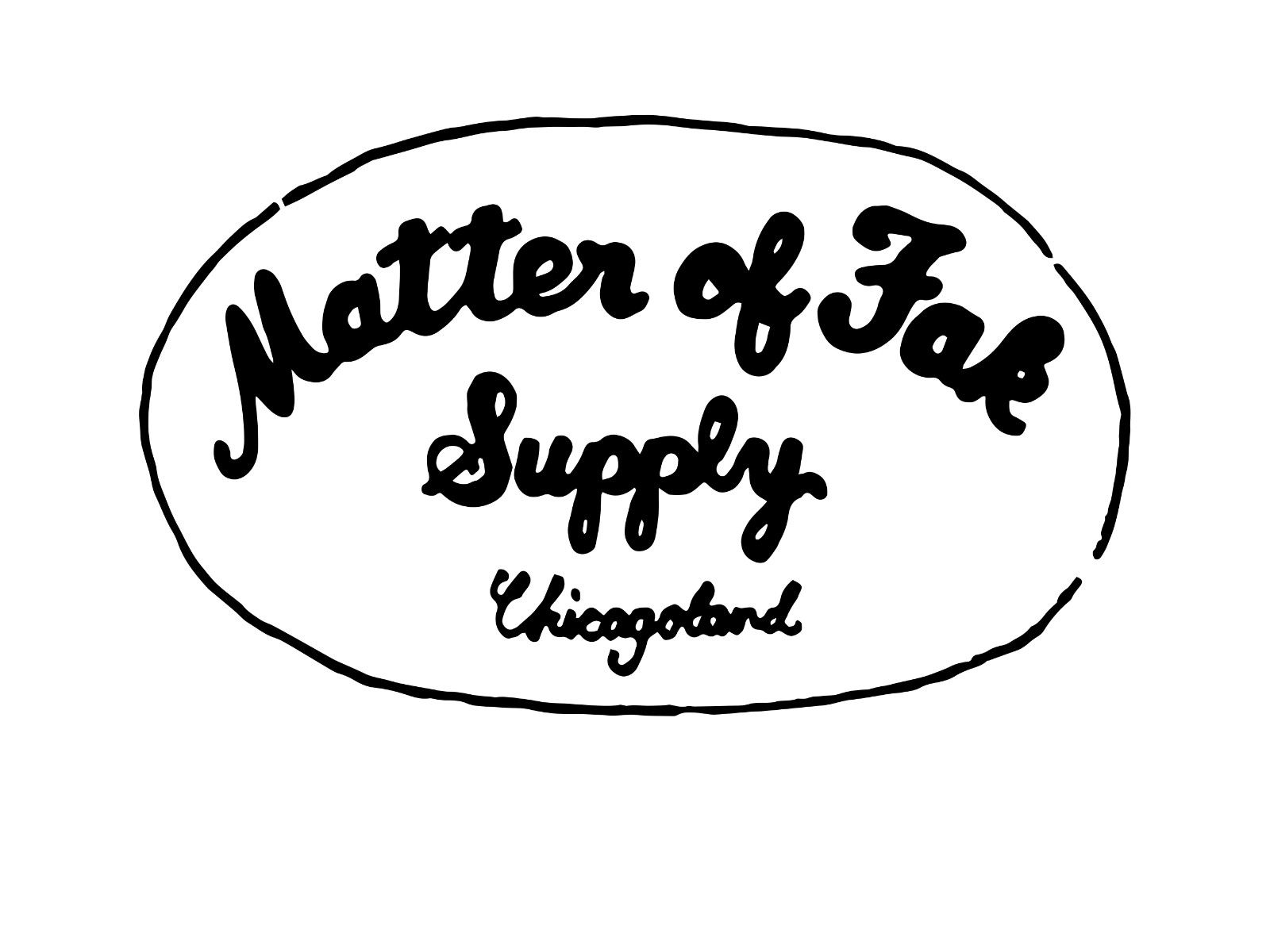 The Bear Matter of Fak Supply IRON ON Vinyl Sticker Decal IRON ON