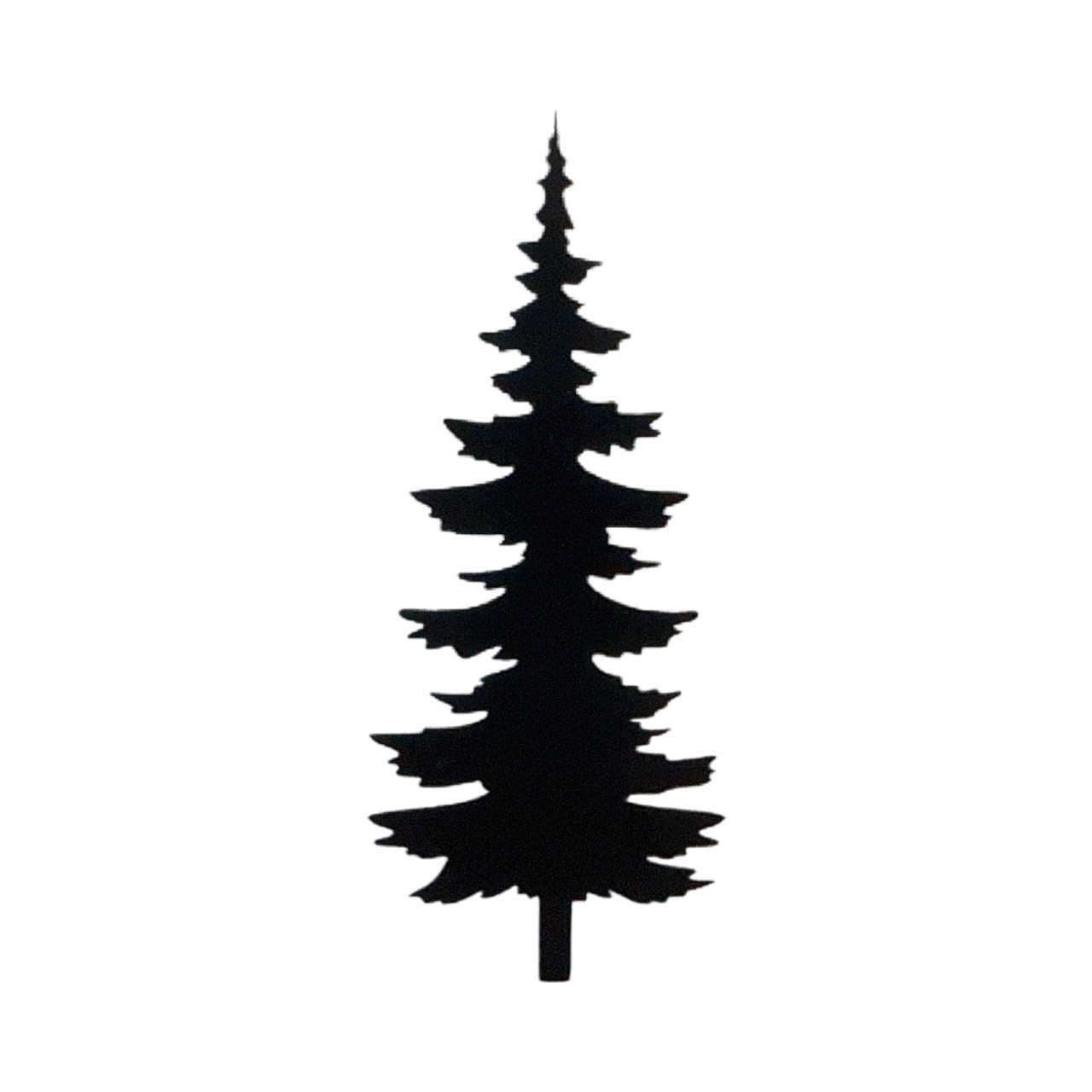PINE TREE SINGLE for Car Truck SUV Bumper Wall Laptop Home Decor window