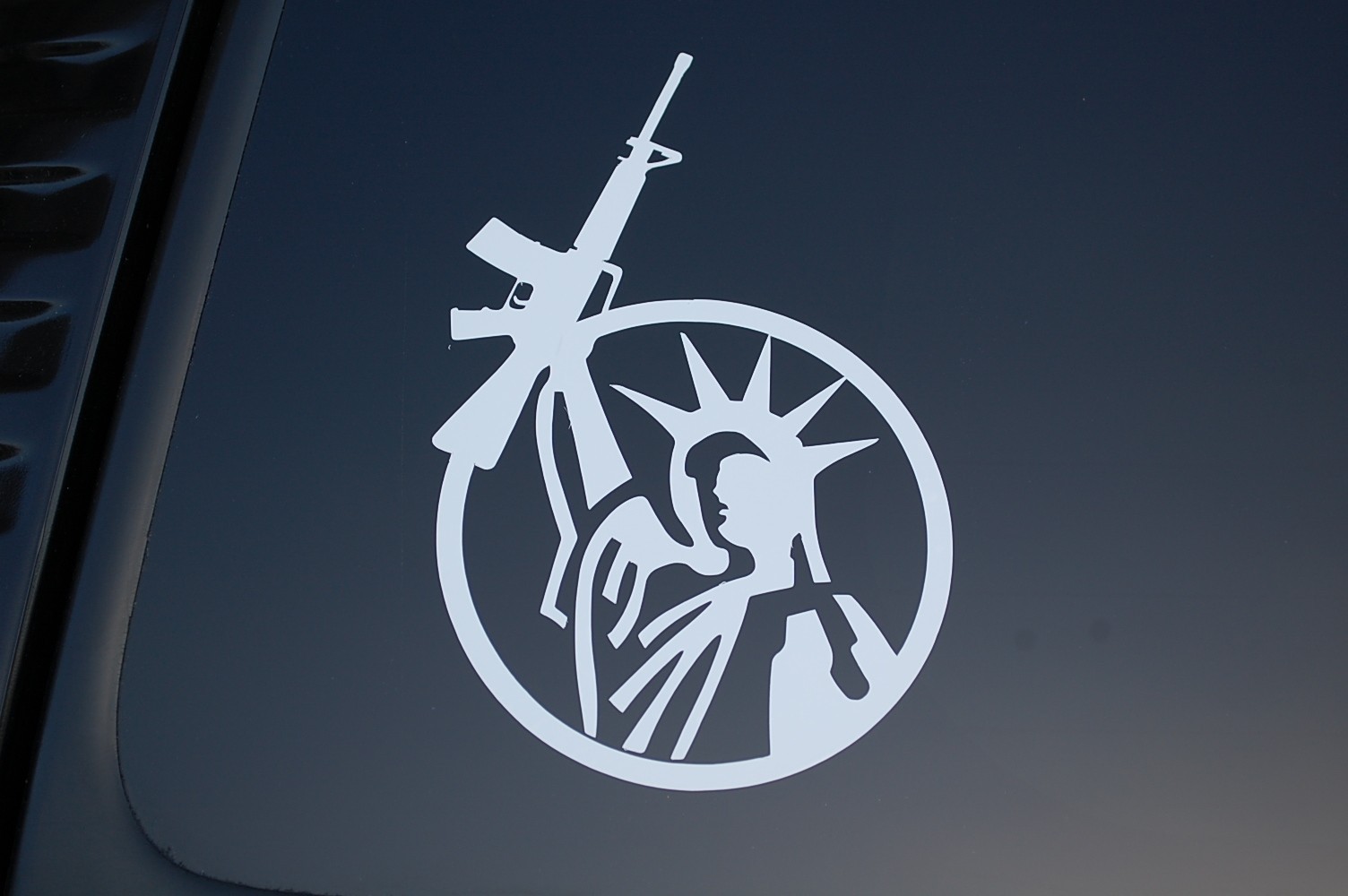 Statue Of Liberty NRA Vinyl Sticker Vinyl Decal Choose Size!! Gun Rights (V199)